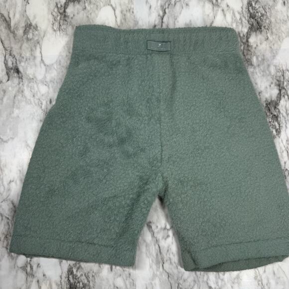 Whitney Simmons Gymshark Shorts Eyelash High Waisted Pull On Green Womens Size S - Picture 2 of 9